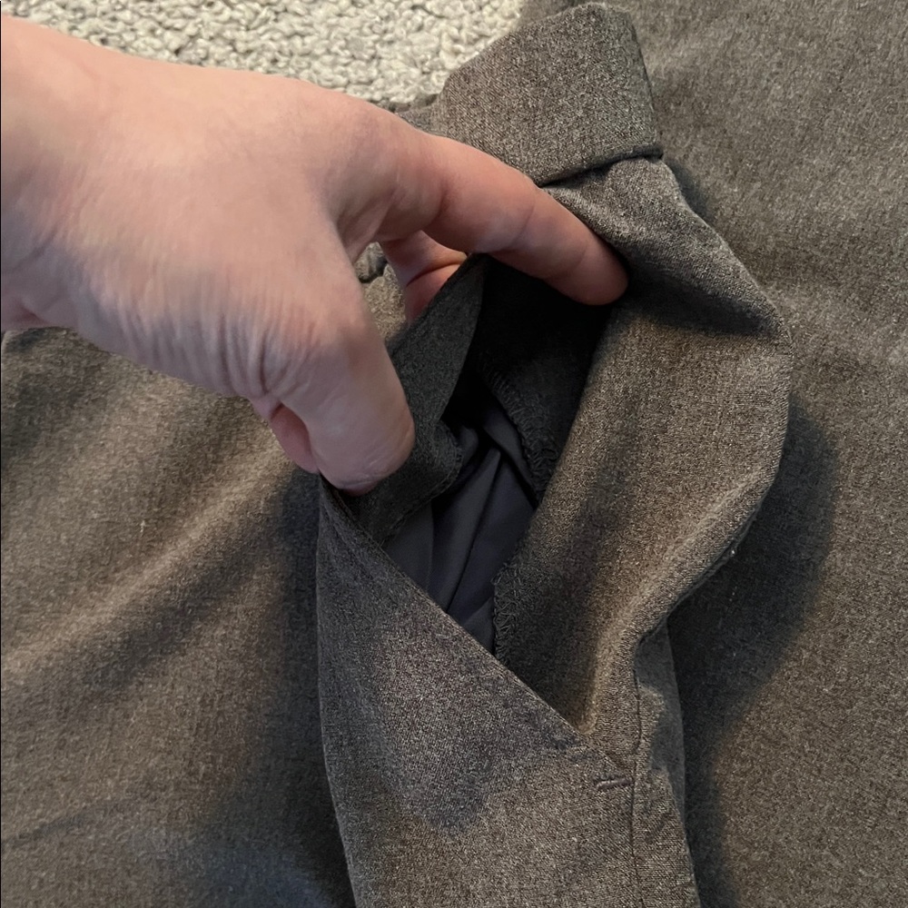 Briggs & Riley Brown Wide Leg Pants - Picture 3 of 6